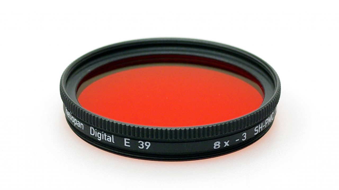 Heliopan sh-pmc multi coated red 25 filter