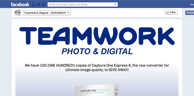 Capture One Express 6 Giveaway