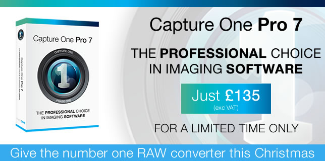 Capture One Pro 7 is just £135 for a limited time only from Teamwork Digital