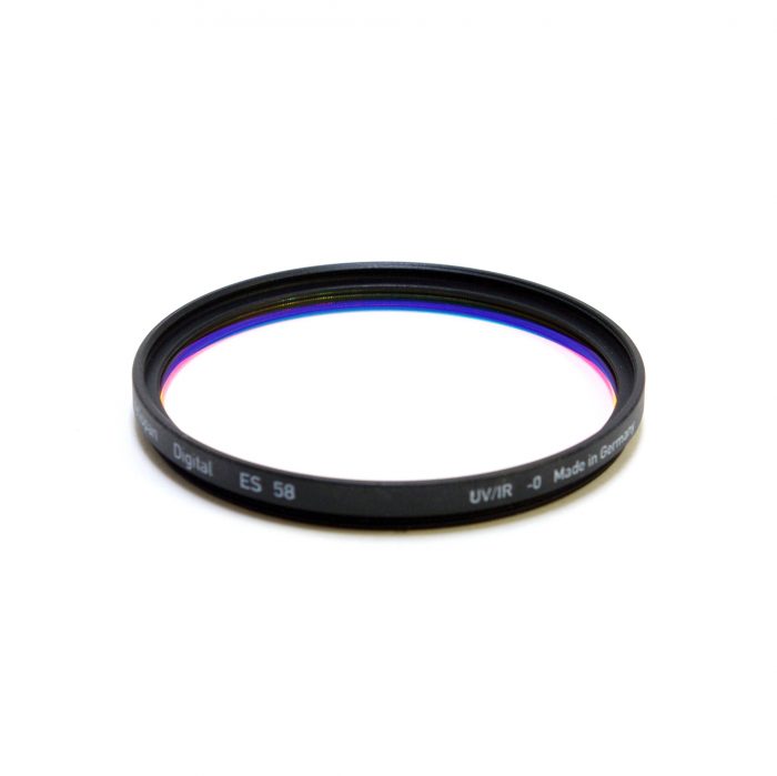 Heliopan digital uv filter for digital cameras, 37-82mm – 58mm