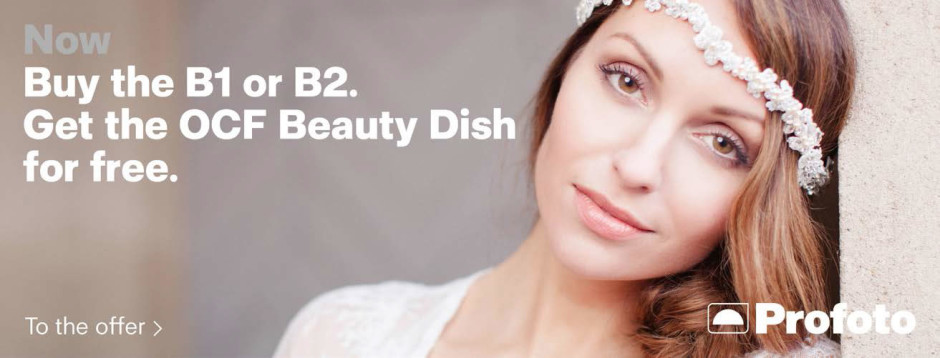 Profoto Off Camera Flash 2ft Beauty Dish