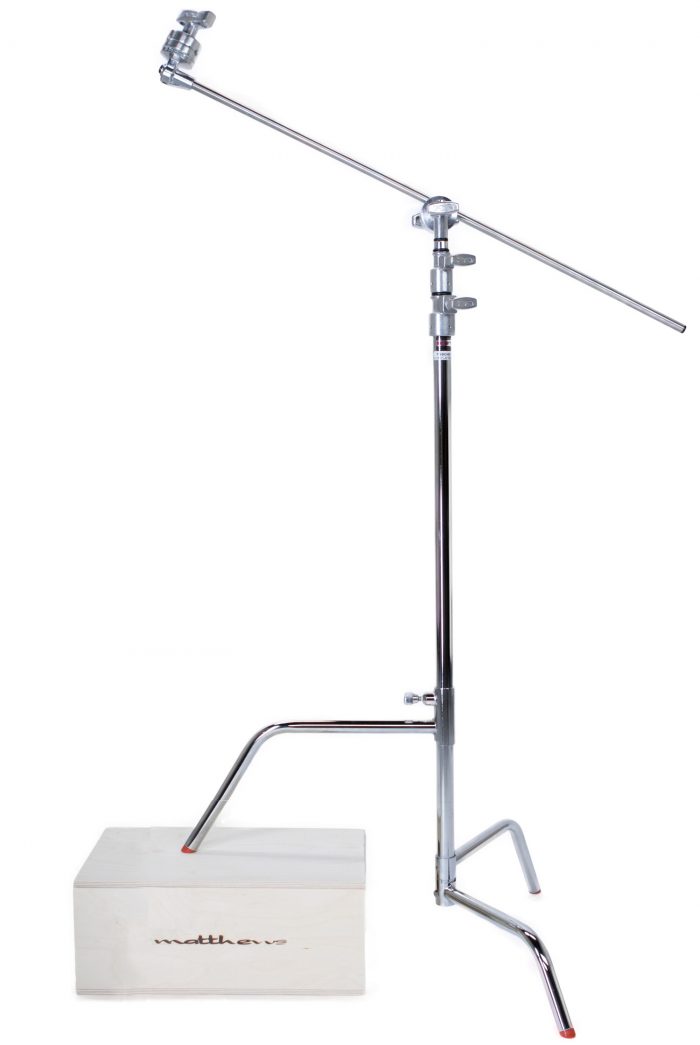 Matthews hollywood 20″ c+ stand complete w/20″ riser, turtle base, head and 20″ arm