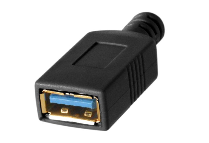CUCA415 BLK TetherPro USB C to USB Female Adapter 15 BLK FA