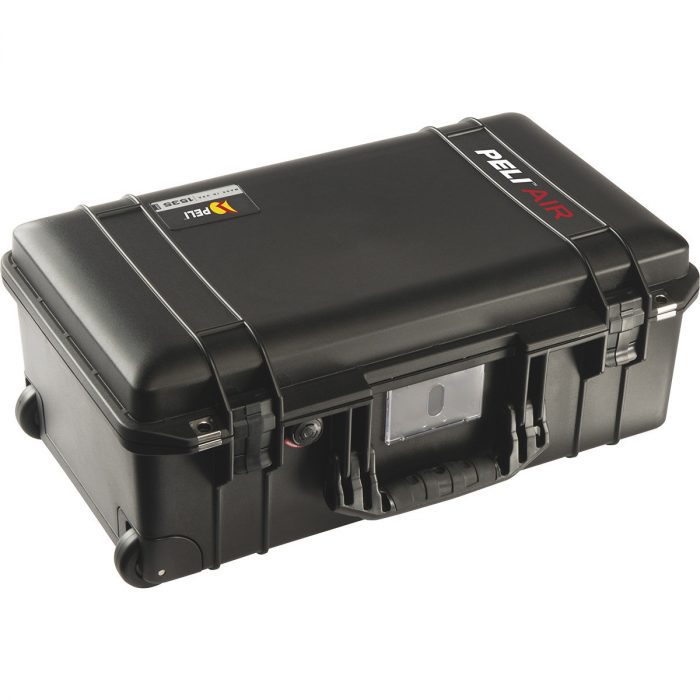 Peli™️ air 1535 super light black case with trekpak