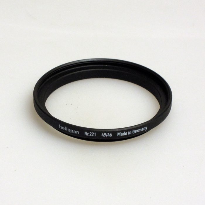 Heliopan adapter/stepping ring up to 49mm (filter)