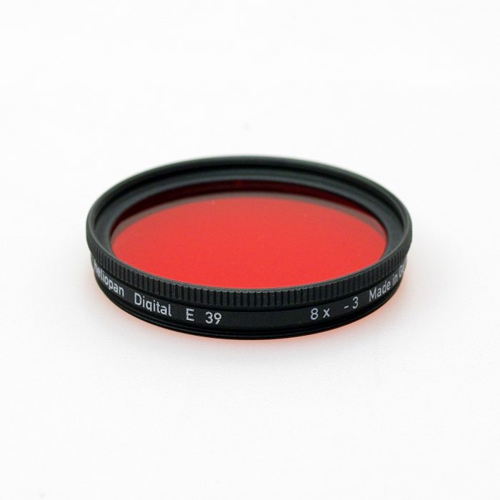 Heliopan red 25 (black & white) filter