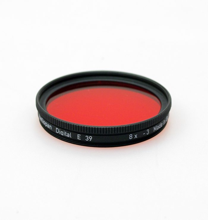 Heliopan red 25 (black & white) filter