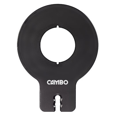 Cambo actus copal-0 flat front lens plate