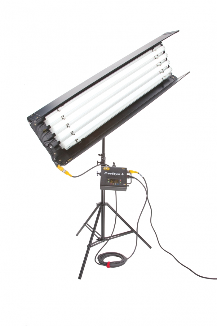 Kino flo freestyle t44 led dmx system (includes 4 x fs-48)