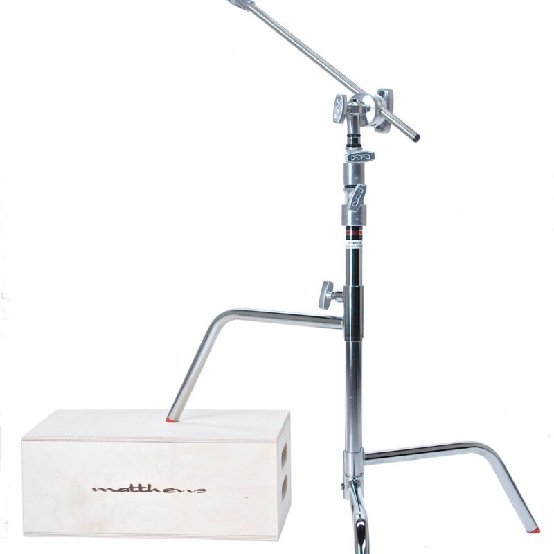 Matthews Hollywood 20" Double Riser Sliding Leg, w/ Grip Head and Arm
