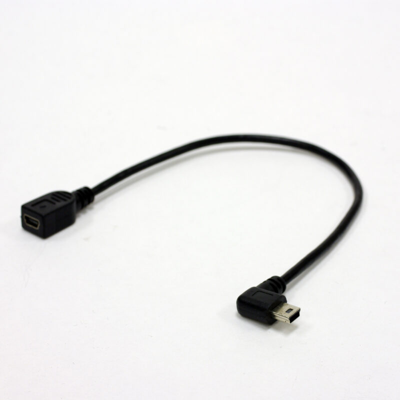 TetherTools TetherPro CU5462RT USB 2.0 Mini B Right Angle Cable 30cm