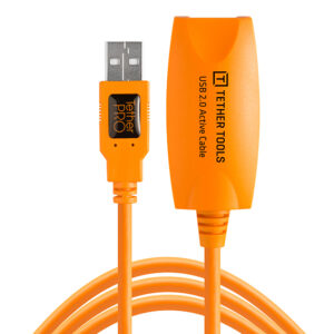 TetherTools TetherPro CU1917-ORG USB 2.0 Active Extension Cable 4.6m
