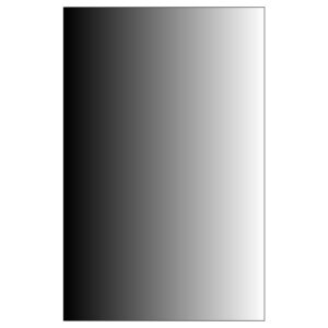 Colorama Colorgrad PVC Graduated Background 110 x 170cm White/Black