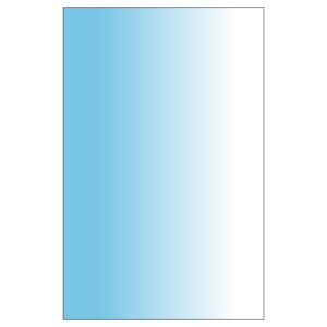 Colorama Colorgrad PVC Graduated Background 110 x 170cm White/Aqua