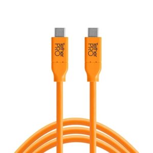 TetherTools TetherPro CUC06-ORG USB-C to USB-C Cable 1.8m
