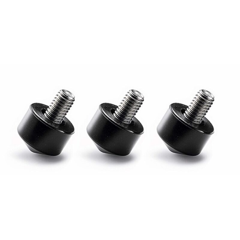 Gitzo Interchangeable Rubber Foot - 25mm - Set of 3