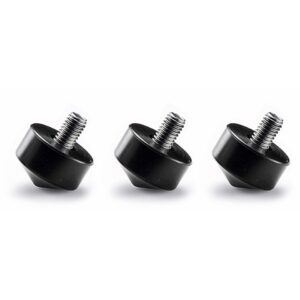 Gitzo Interchangeable Rubber Foot - 33mm - Set of 3