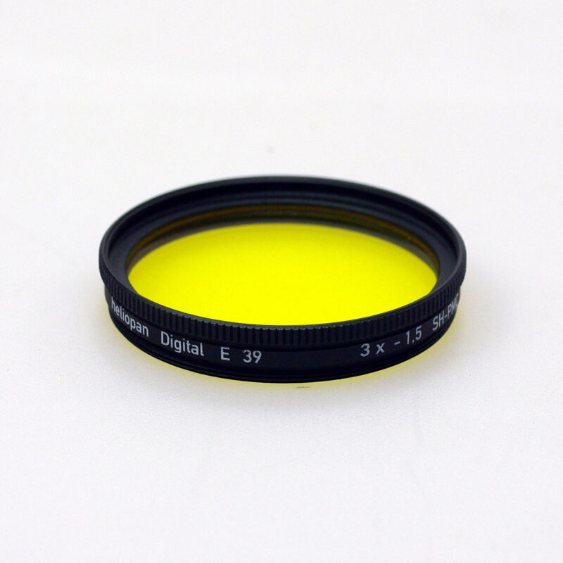Heliopan SH-PMC Multi Coated Yellow 8 Filter. Rollei BayII/BayIII
