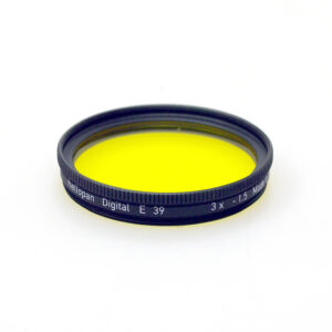 Heliopan Yellow 12 (Black & White)Filter, 39-86mm