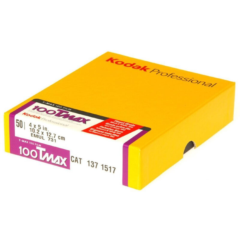 Kodak TMAX 100 5x4 (50 Sheet)