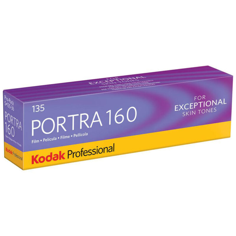 Kodak Portra 160 35mm (5 Pack) Short dated.